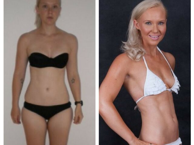 Belinda 12 Week Body Transformation Before & After pics